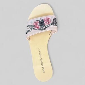 Alexander McQueen Floral Sandal | Size 9